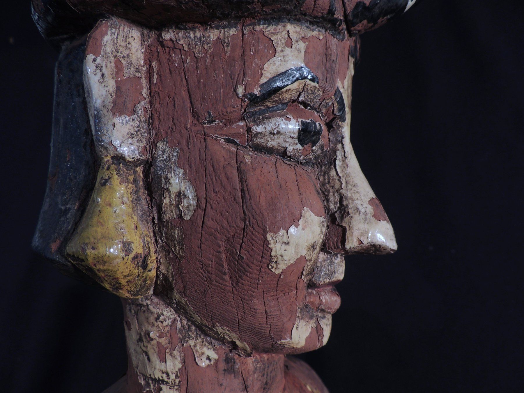 Skulpturen & Statuen: Garuda Statue polychromes Holz Südostasien – Gebraucht aus Waldenburg von labrador707 7