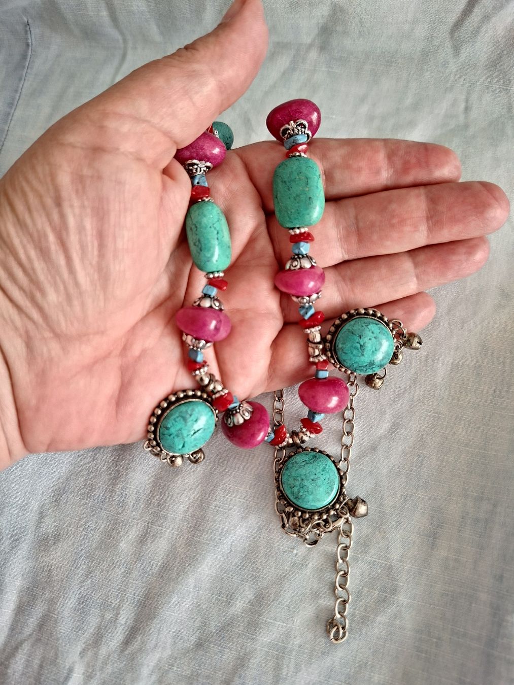 Ketten: Collier bohème ethnique vintage – Neu (gemäss Beschreibung) aus Lutry von Sim_Sta 3