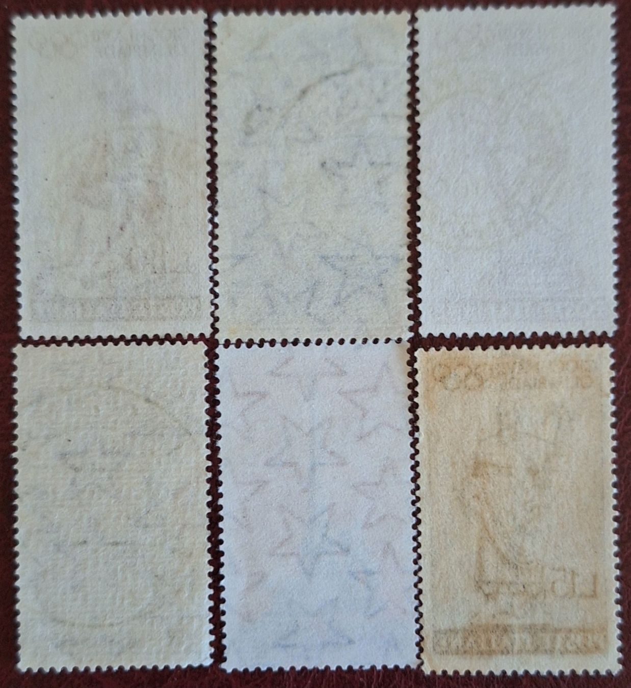 Tutti i francobolli: 6 timbres "Giochi Olimpiade" Italia – Usato da Genève venduto da JLV01 1