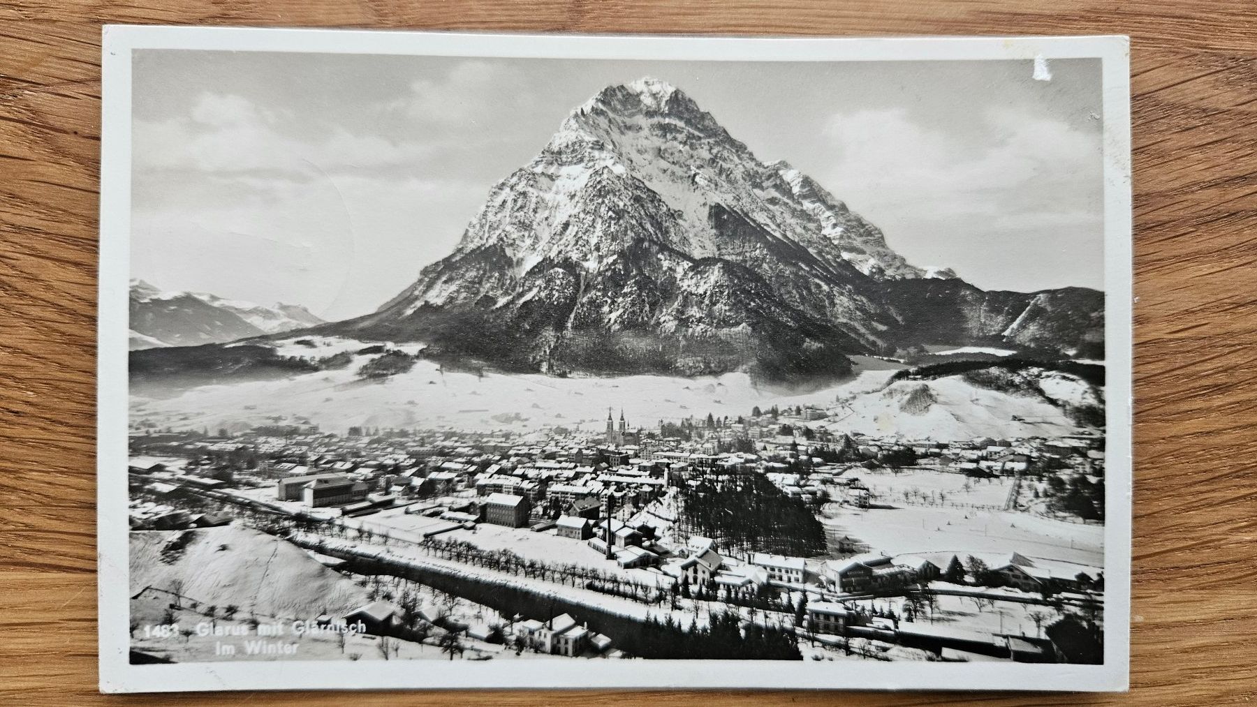 Cartoline postali: Glarus im Winter 1934 ab 2.-- – Usato da Buttikon SZ venduto da Marcelr