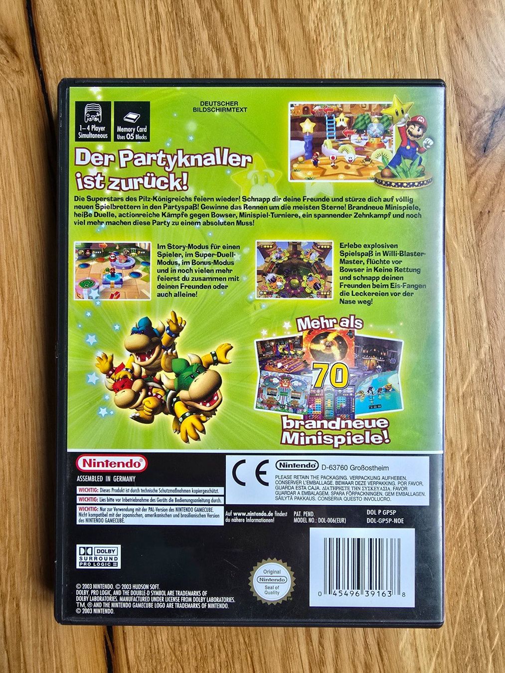 Nintendo Giochi: Mario Party 5/Nintendo Gamecube/Top Zustand – Usato da Sursee venduto da Elian91 5