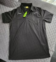 Schwarzes Crewwork Polo Shirt, Gr. S, neu