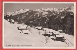 Braunwald - Schulhausquartier - 1940