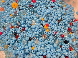 50 g Rocailles Perlen mix