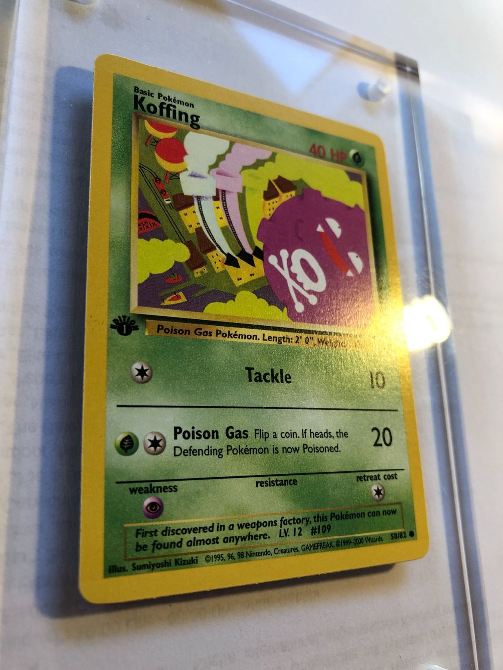Cartes à collectionner: Koffing 1st Team Rocket - MINT - ab 1.- – D'occasion à Giubiasco par dan_pr8b 1