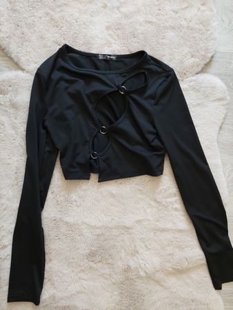 Bluse - Crop Top von Shein Gr.XS (34) Neu