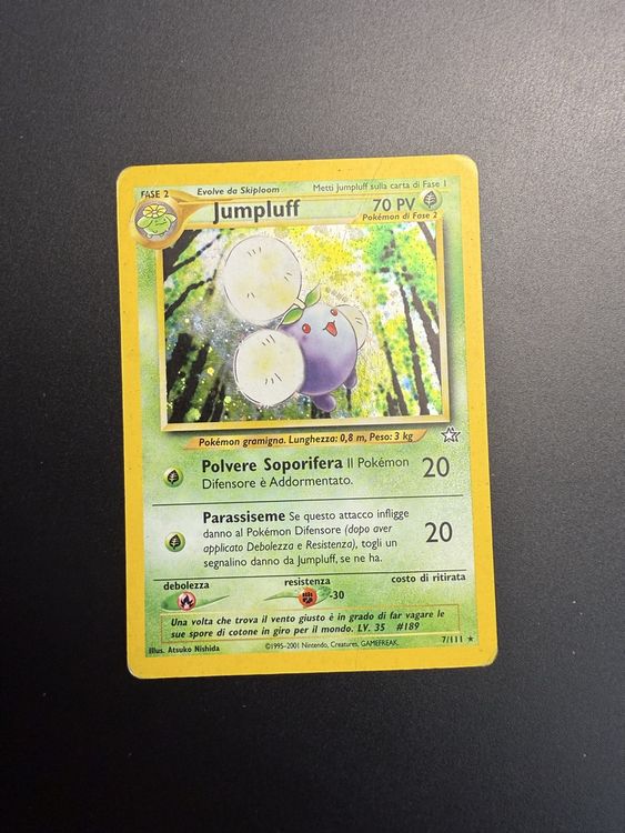 Pokémon Carte collezionabili: Carta Pokémon Jumpluff 7/108 – Nuovo (secondo la descrizione) da Bioggio venduto da Iannu