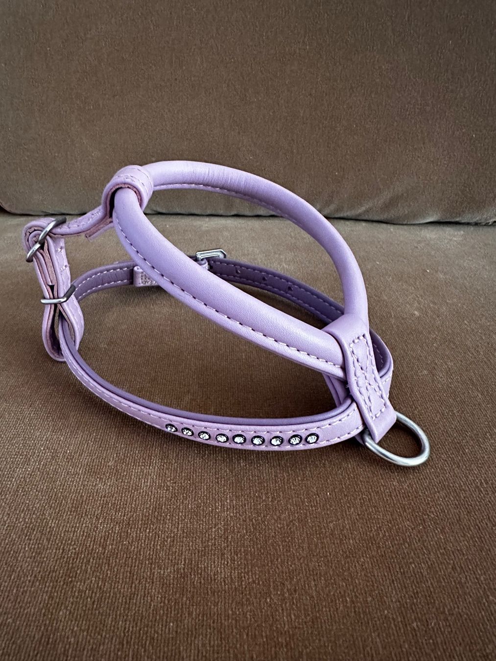Leine & Halsband: Hundegeschirr Lavendel, violett mit Strass – Neu (gemäss Beschreibung) aus Männedorf von Bina032