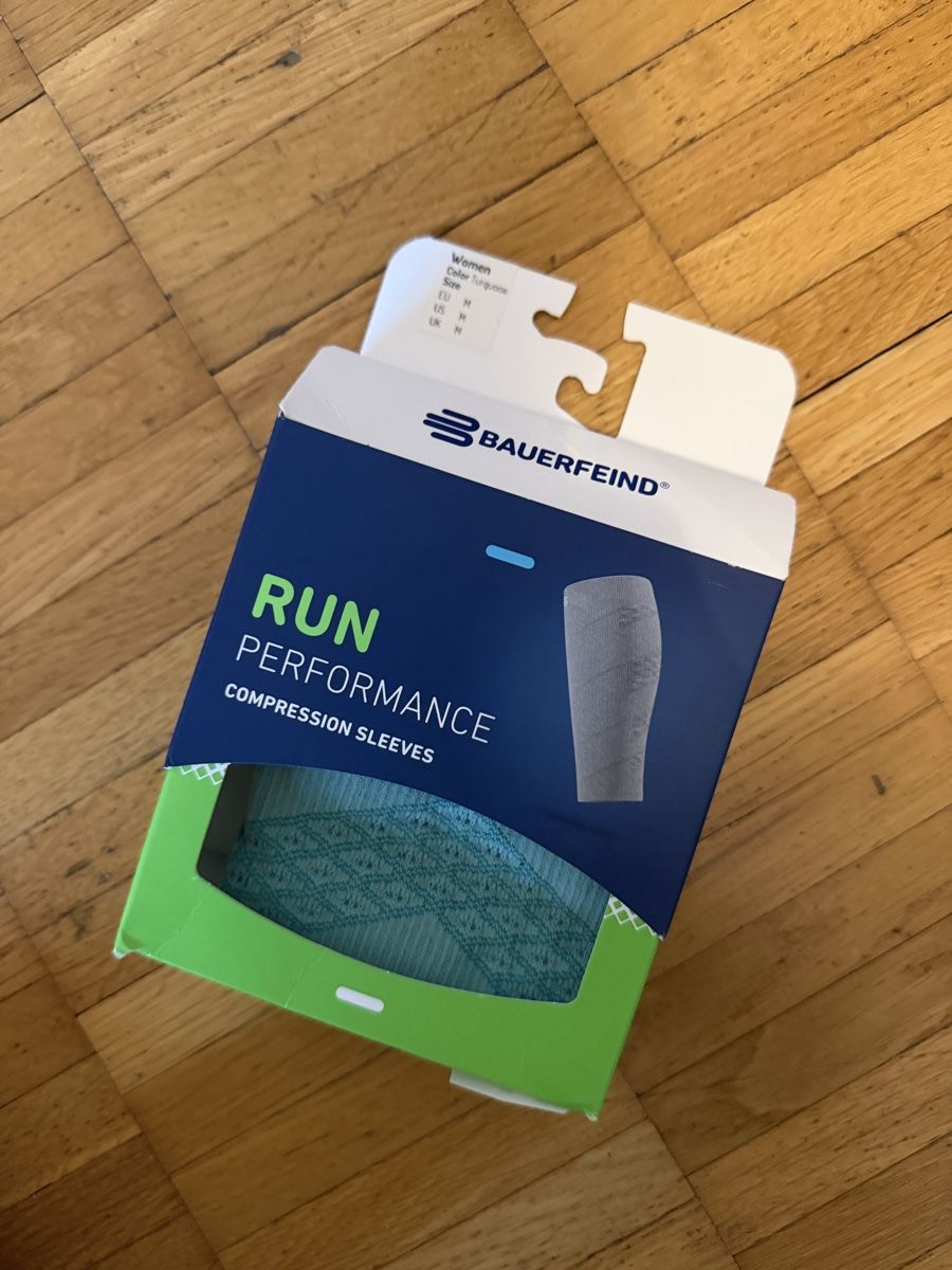 Socken: Bauerfeind RUN PERFORMANCE COMPRESSION SLEEVES – Neu und originalverpackt aus Zürich von agichristine 1