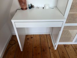 IKEA MICKE Schreibtisch, weiß, 73x50 cm