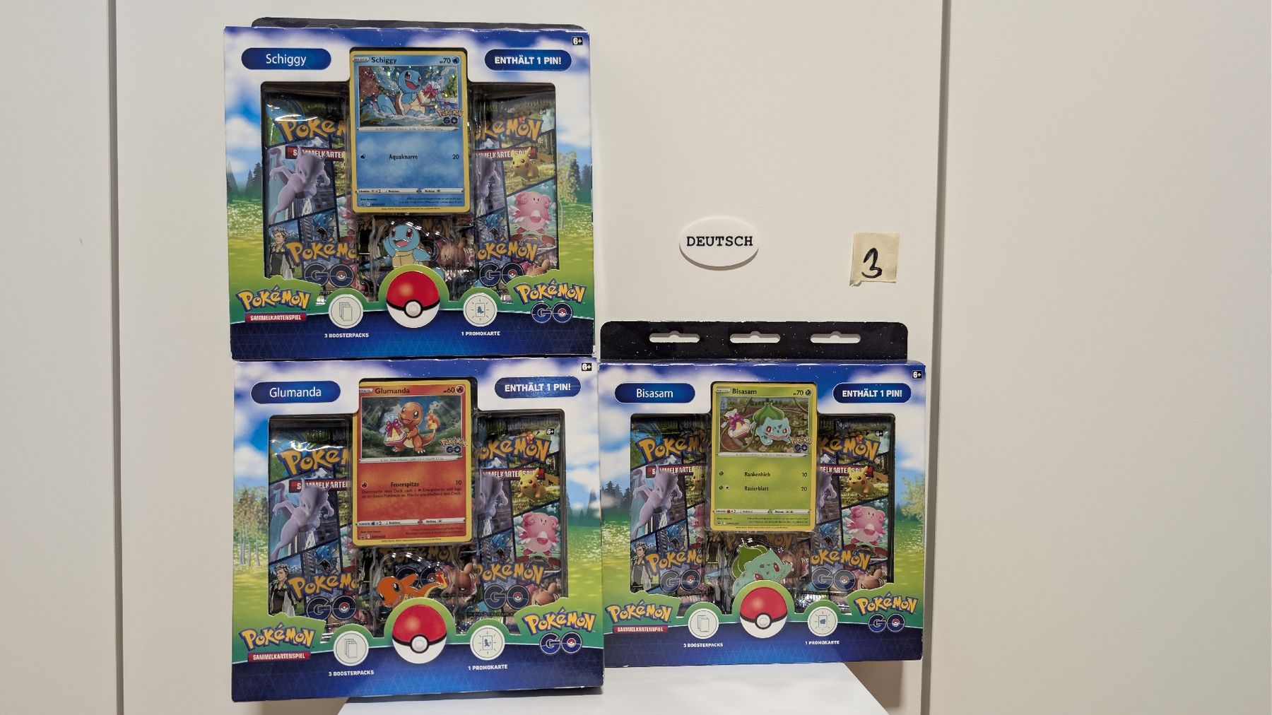 Pokémon Sammelbilder & Trading cards: Pokémon TCG: Pokémon GO Pin Collection Bundle dt – Neu und originalverpackt aus Regensdorf von Grischaluca