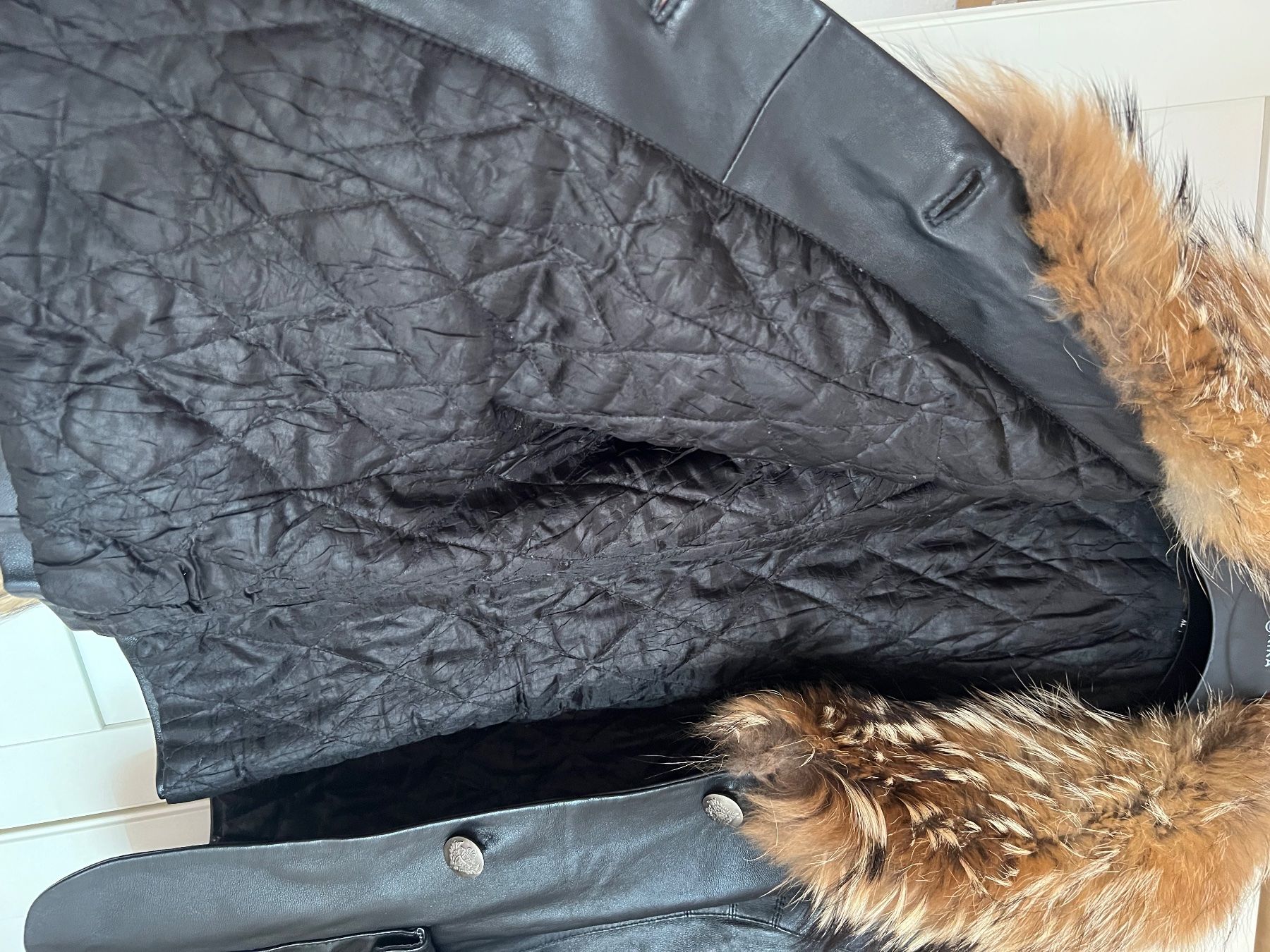 Giacche: Damen-Lederjacke mit echtem Fell . Gr XL – Nuovo (secondo la descrizione) da Gunzgen venduto da thomasbx 5