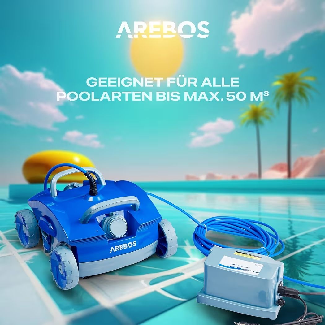 Accessoires de piscine: Arebos Automatischer Poolroboter – Neuf (Voir description) à Nebikon par warendiscount 6