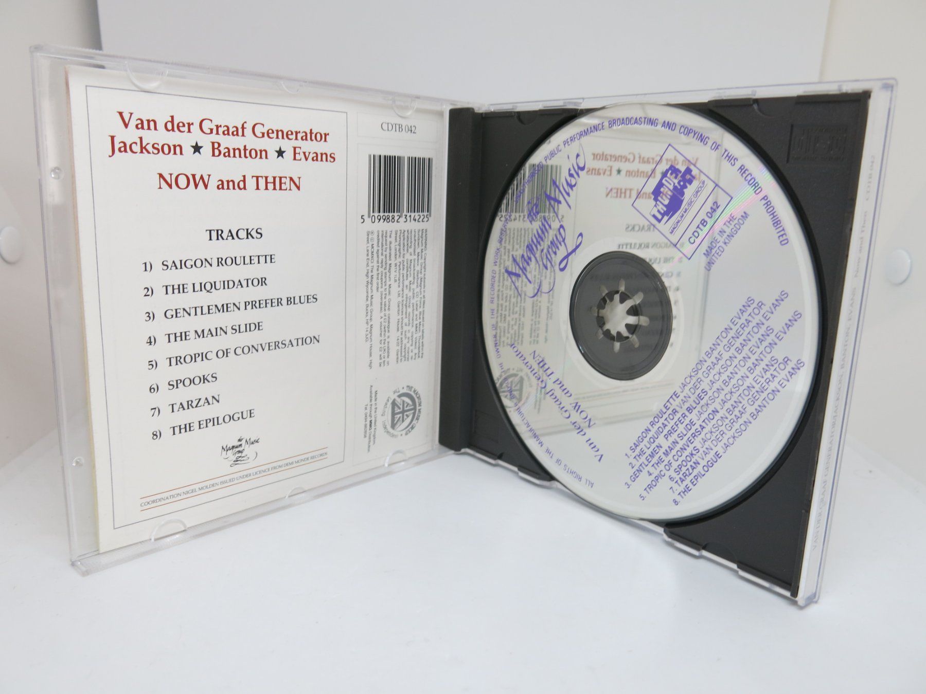 CDs: CD Van Der Graaf Generator - Now And Then / top Zustand – Gebraucht aus Ernetschwil von luisvonerni 1