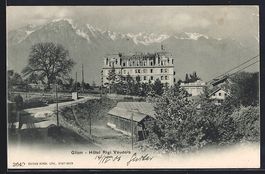 AK Glion, Hotel Rigi Vaudois, 1906