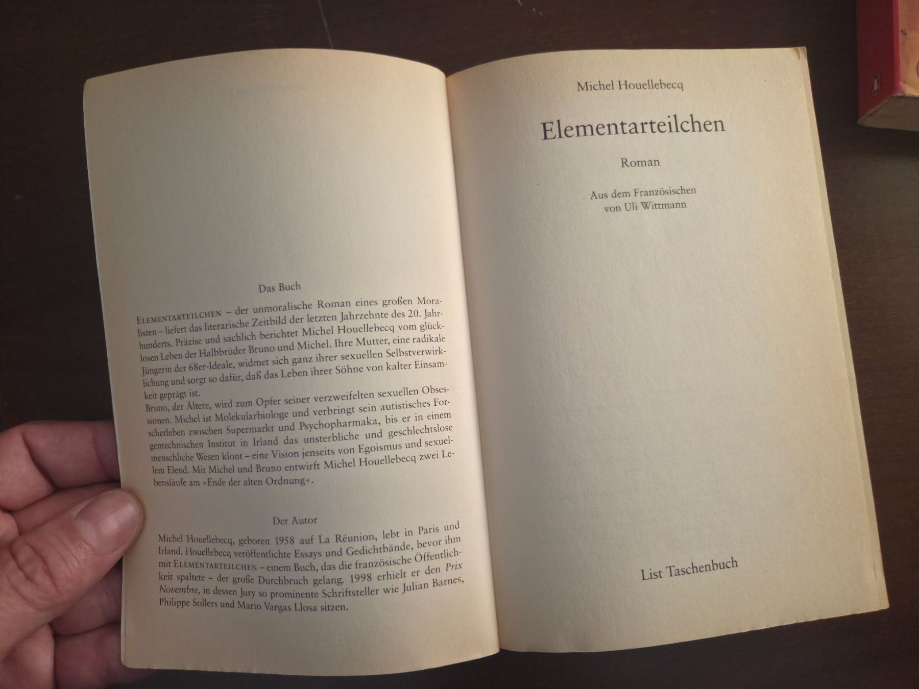 Libri: Michel Houellebecq – Elementarteilchen – Usato da Aldesago venduto da lusuardi 3