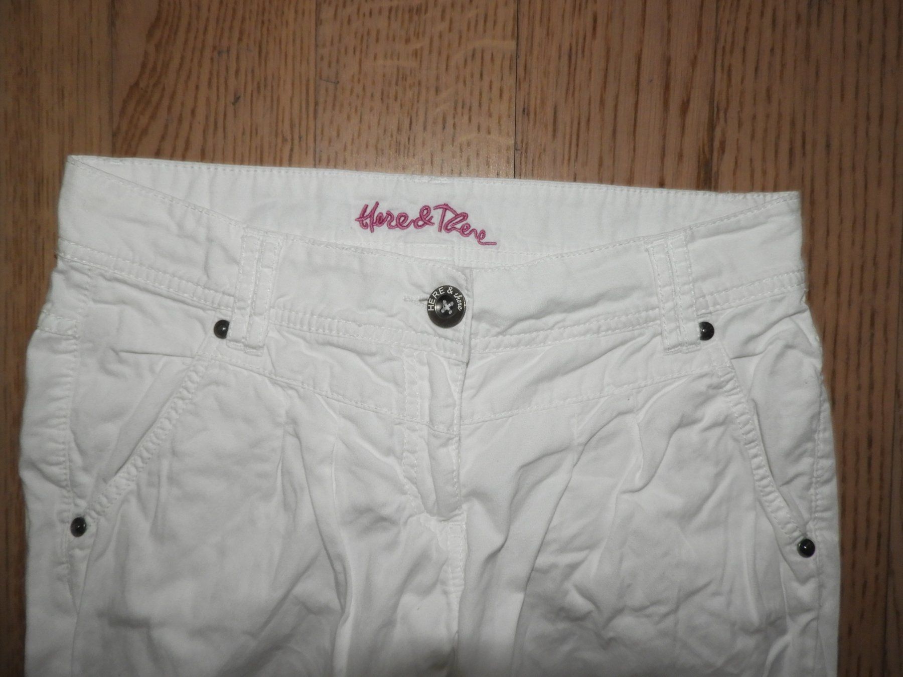 Hosen: Mädchenhose weiss Grösse 164 – Gebraucht aus Hergiswil NW von Noema2006 1