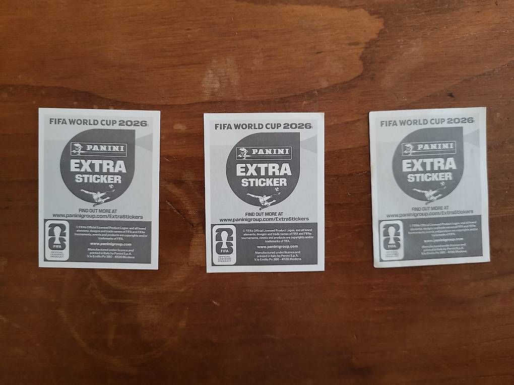 Carte collezionabili: Panin Extrasticker bronze Diaz, Doku, Messi – Usato da Rheinfelden venduto da ire_dby2 2