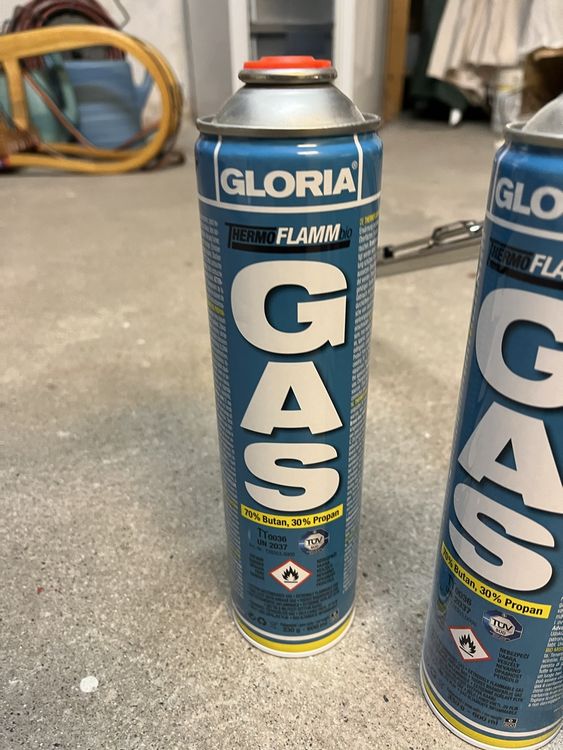 Unkrautverbrenner Gloria Thermo Flamm inkl. 3x Reservegas (Gebraucht ...