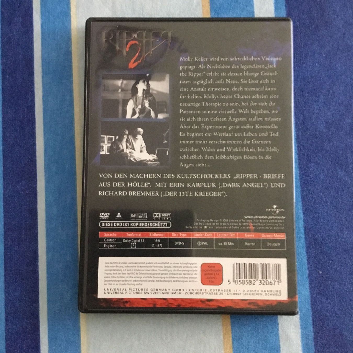Tutti i DVDs: Ripper 2 - Uncut dvd – Usato da Blauen venduto da berlingo65 1