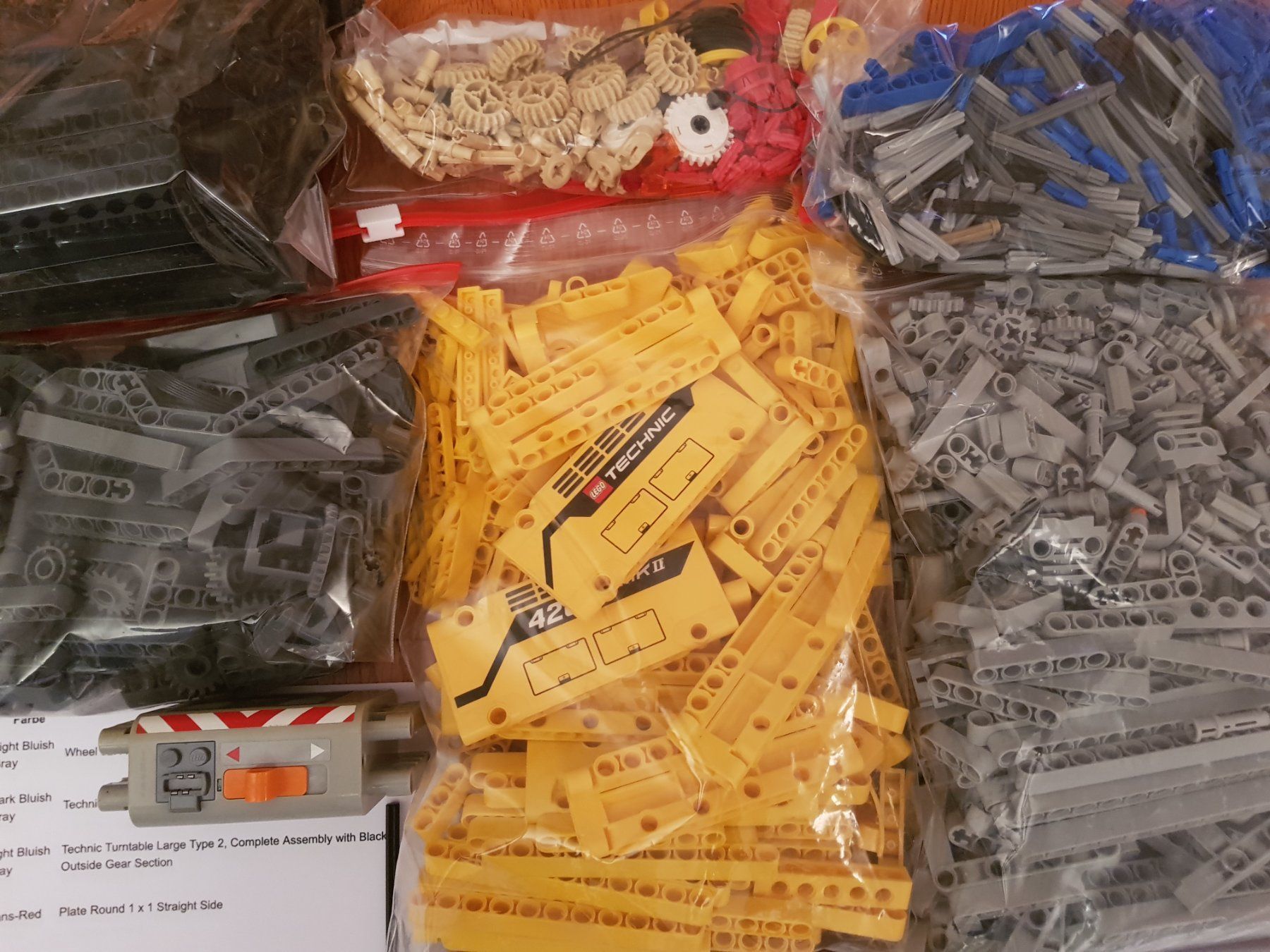 Lego Kit di costruzioni: Lego Technik 42009 5-Achs Kran zerlegt – Usato da Birmensdorf ZH venduto da Yellowsport 2