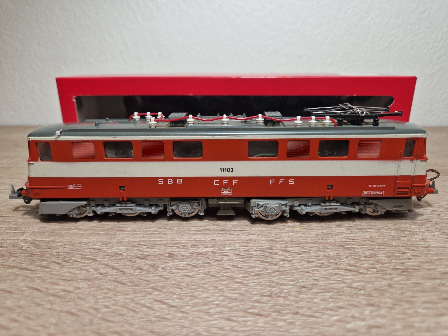 Lima Modellini di ferrovie: Lima E-Lok 11103 SBB H0 – Usato da St-Aubin-Sauges venduto da tantome