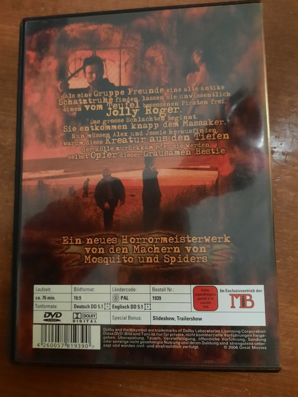 Tutti i DVDs: Jolly Roger (DVD) – Usato da Laupen ZH venduto da chefdom 1