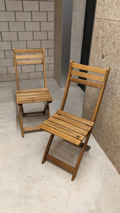 ÄPPLARÖ Klappstühle für Balkon und Garten Kaufen auf Ricardo