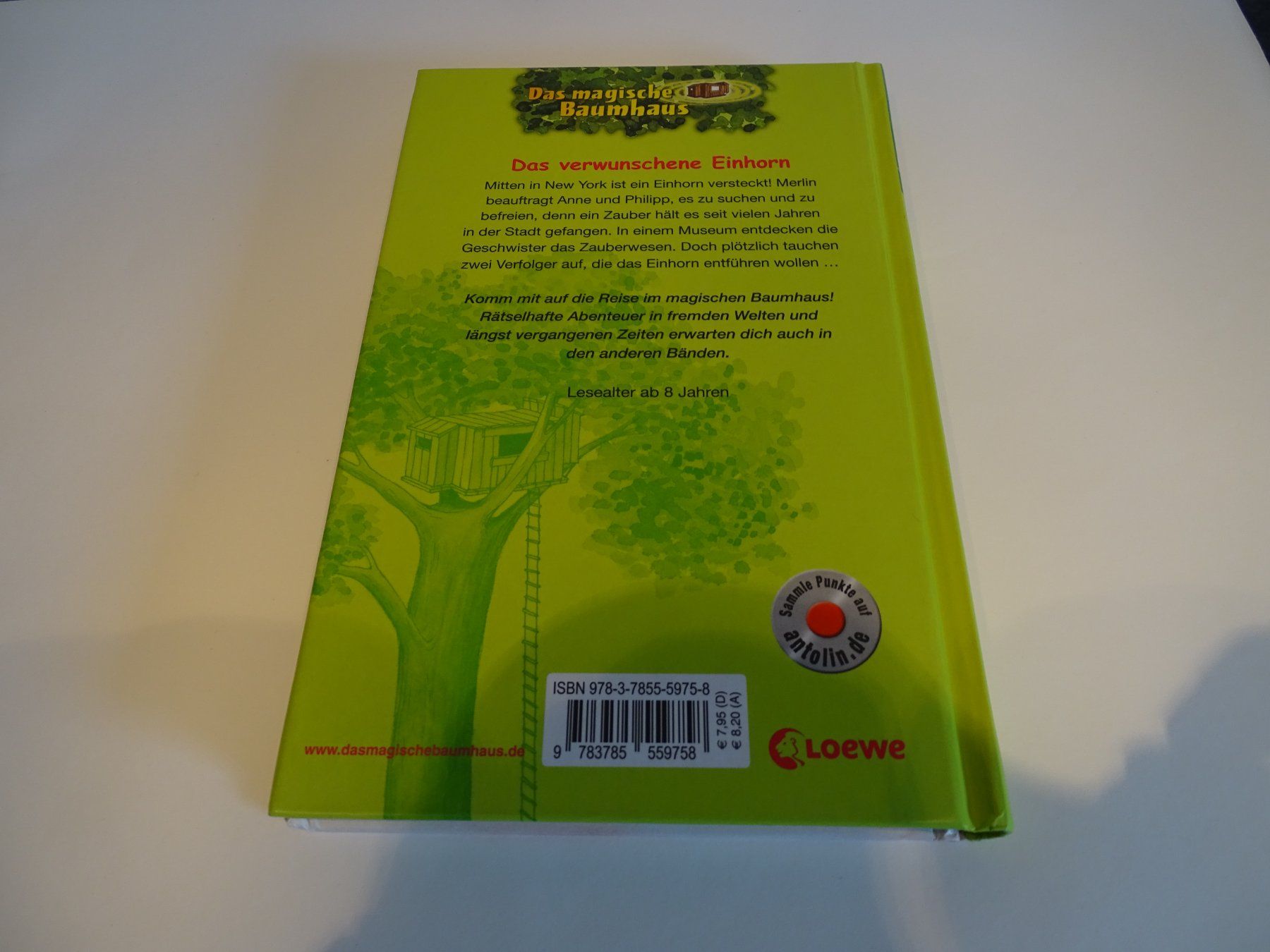 Bücher: Magisches Baumhaus: Das verwunschene Einhorn, Top! – Gebraucht aus Obermumpf von kaiko_2010 2