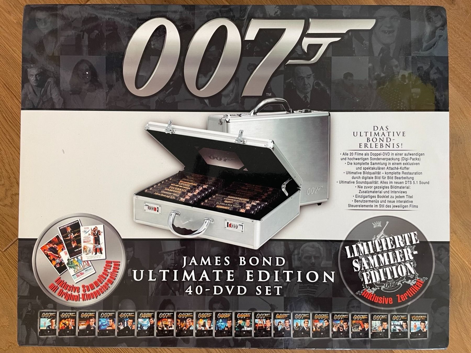 Alle DVDs: James Bond 007 Ultimate Edition - ungeöffnet – Neu und originalverpackt aus Bonstetten von Bobber_79