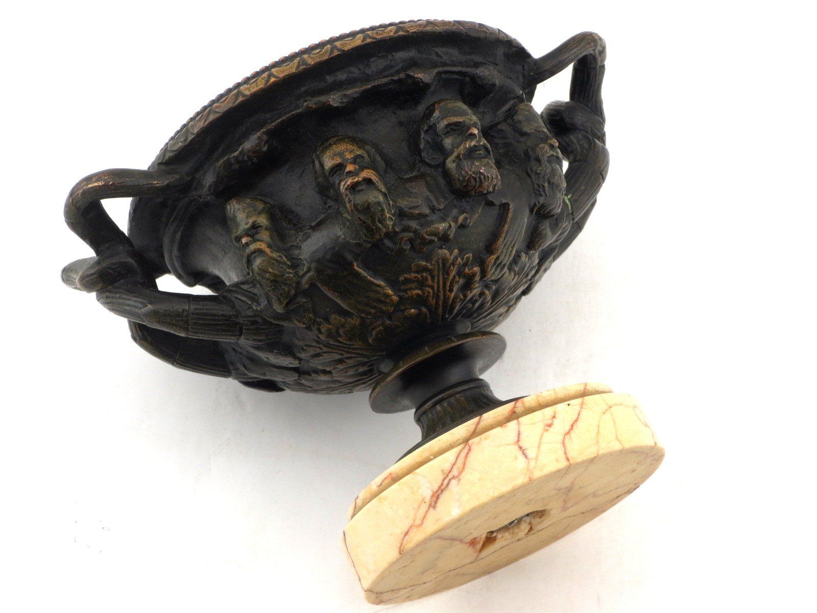 Vasen & Gefässe: Coupe, vase de Warwick bronze marbre 19eme – Gebraucht aus Noville von ceram 3