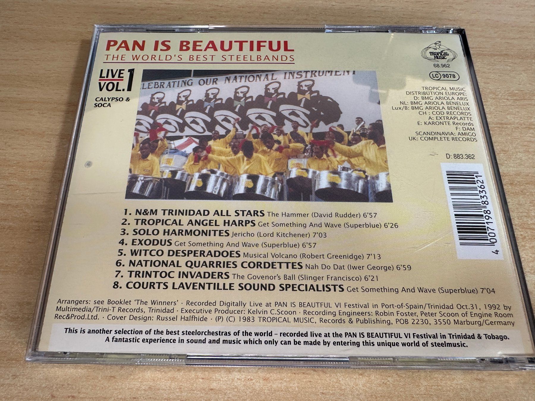CD: Q5 Various - Pan Is Beautiful Vol.1 - Calypso & Soca – Usato da Rikon im Tösstal venduto da Alpenmutz 1