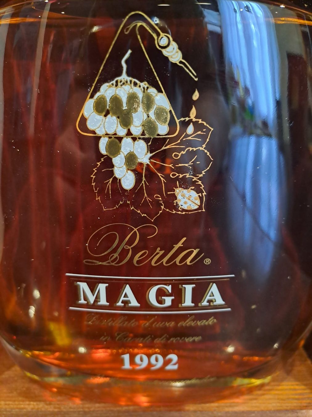 Berta Spirituosen: Berta Grappa Maggia 1992 mit OHK 31 Jährigen Berta Grappa – Neu und originalverpackt aus Elsau von Kellerraeumung 3