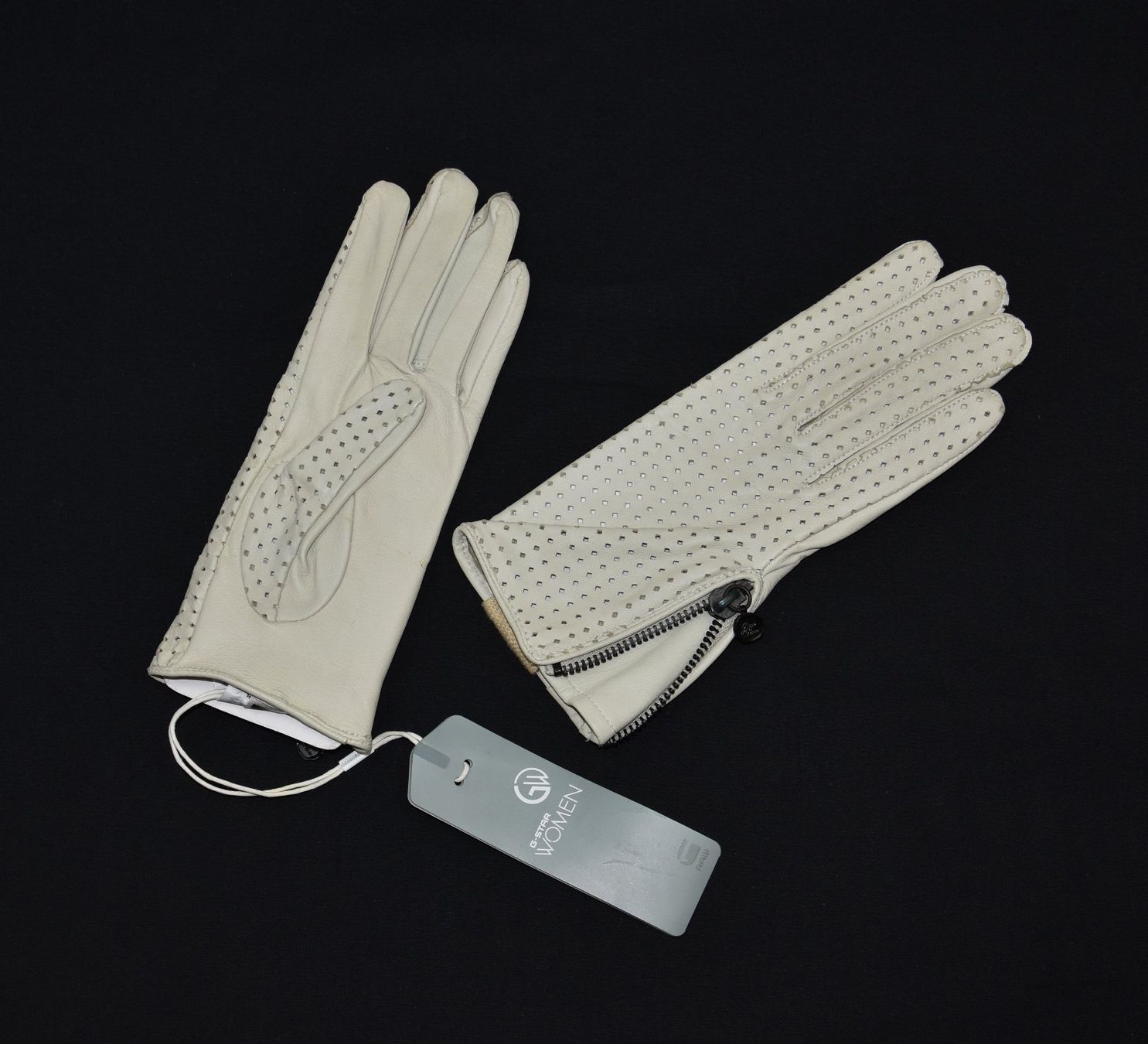Guanti & manicotti: G Star Raw  Damen Handschuhe / Echtes Leder/beige /Gr.S – Nuovo e nell'imballaggio originale da Wohlenschwil venduto da EddieS-Outlet 3