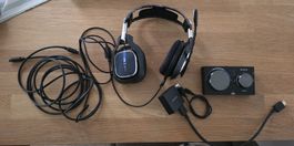 Astro A40 mit Mixamp und PS5 Adapter