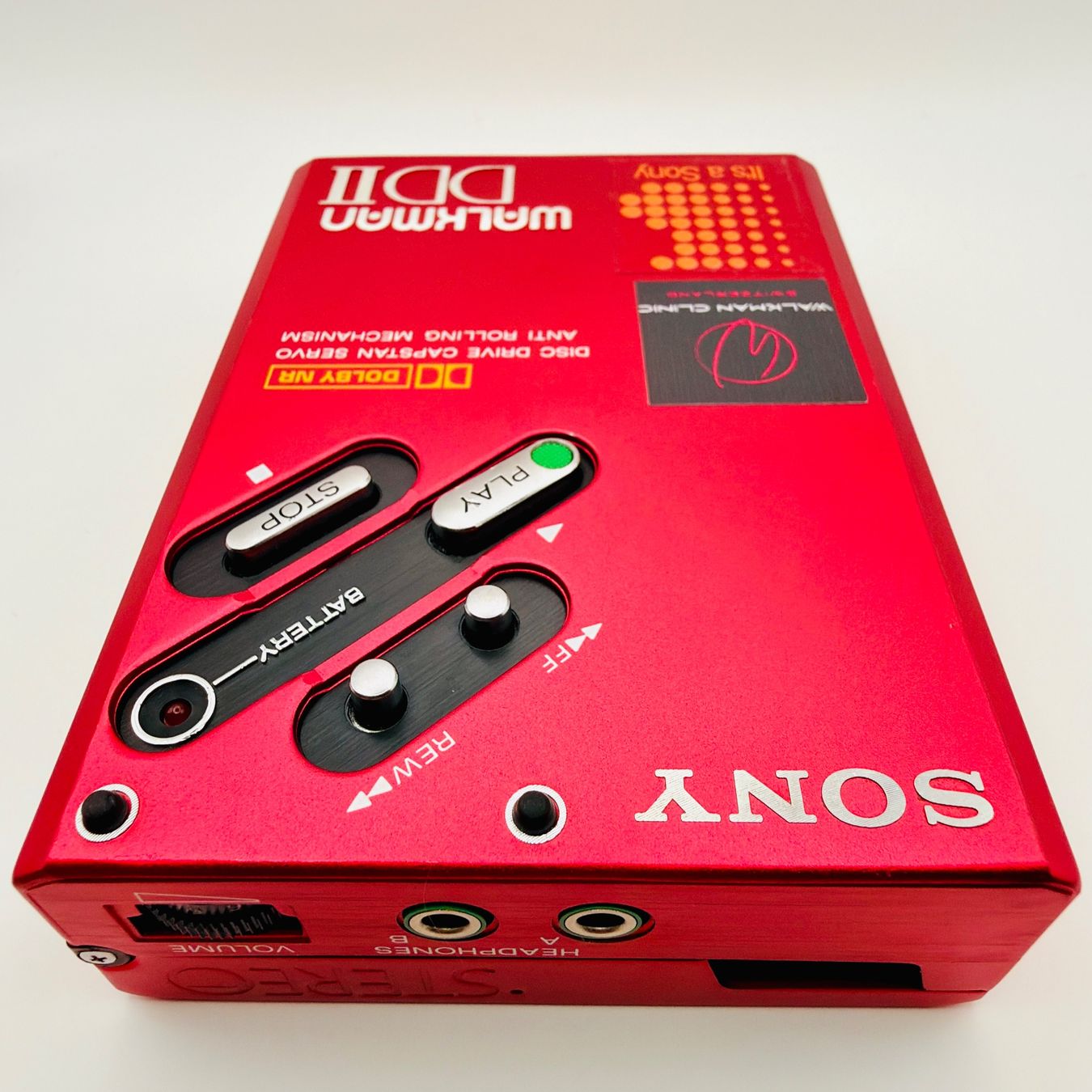 Sony Lettore multimediale portatile: Sony Walkman WM-DDII rot #314 – Usato da Vorderthal venduto da WalkmanClinic 4
