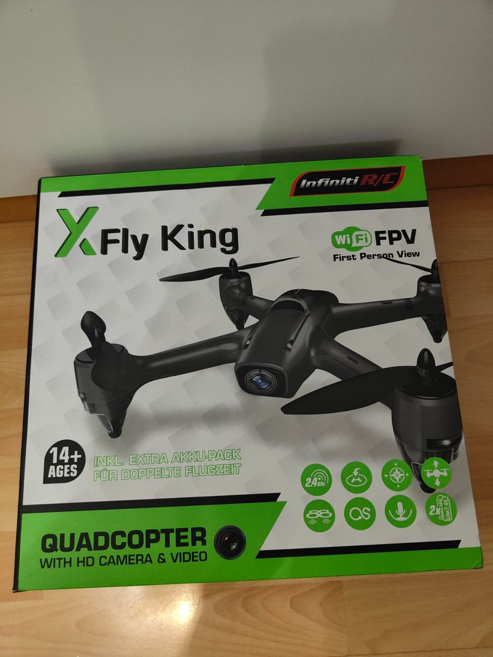 RC Kits de montage: Drohne Quadcopter XFly King – Neuf avec emballage d'origine à Oberengstringen par fishermens01