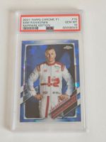 Topps Chrome Sapphire Kimi Raikkonen Formel 1 F1 PSA 10
