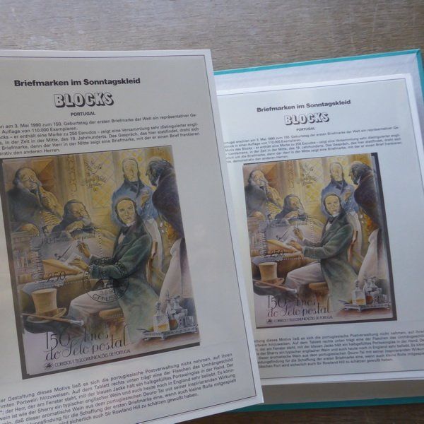 Tutti i francobolli: BLOCKS / BOGEN - Sammlung   PORTUGAL   siehe 75 Bilder – Usato da Egliswil venduto da Trens01 6
