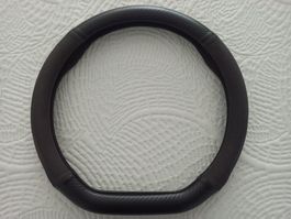 Lenkradbezug Carbon/Wildleder — D-Form | Universal