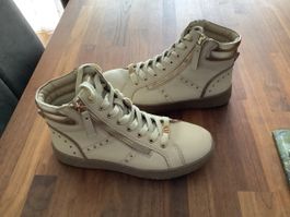 High Sneaker beige Grösse 39