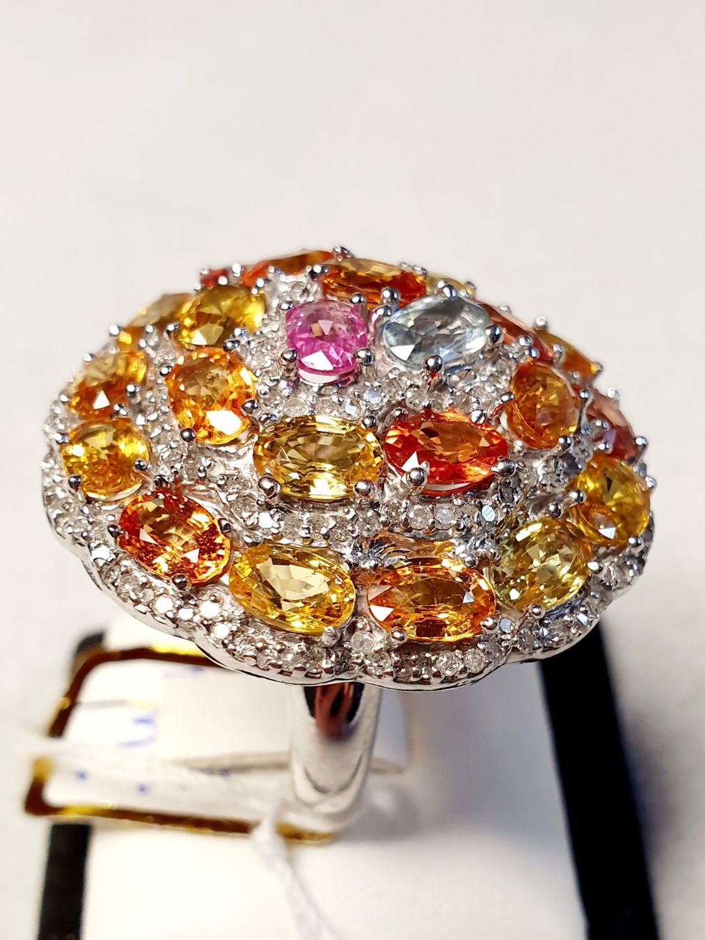 Anelli: Safir Diamant Fingerring – Nuovo (secondo la descrizione) da Zürich venduto da Benedikt21 2