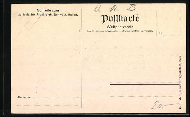 Cartoline postali: AK Rheinfelden, Insel – Usato da Berlin venduto da bartko-reher 1