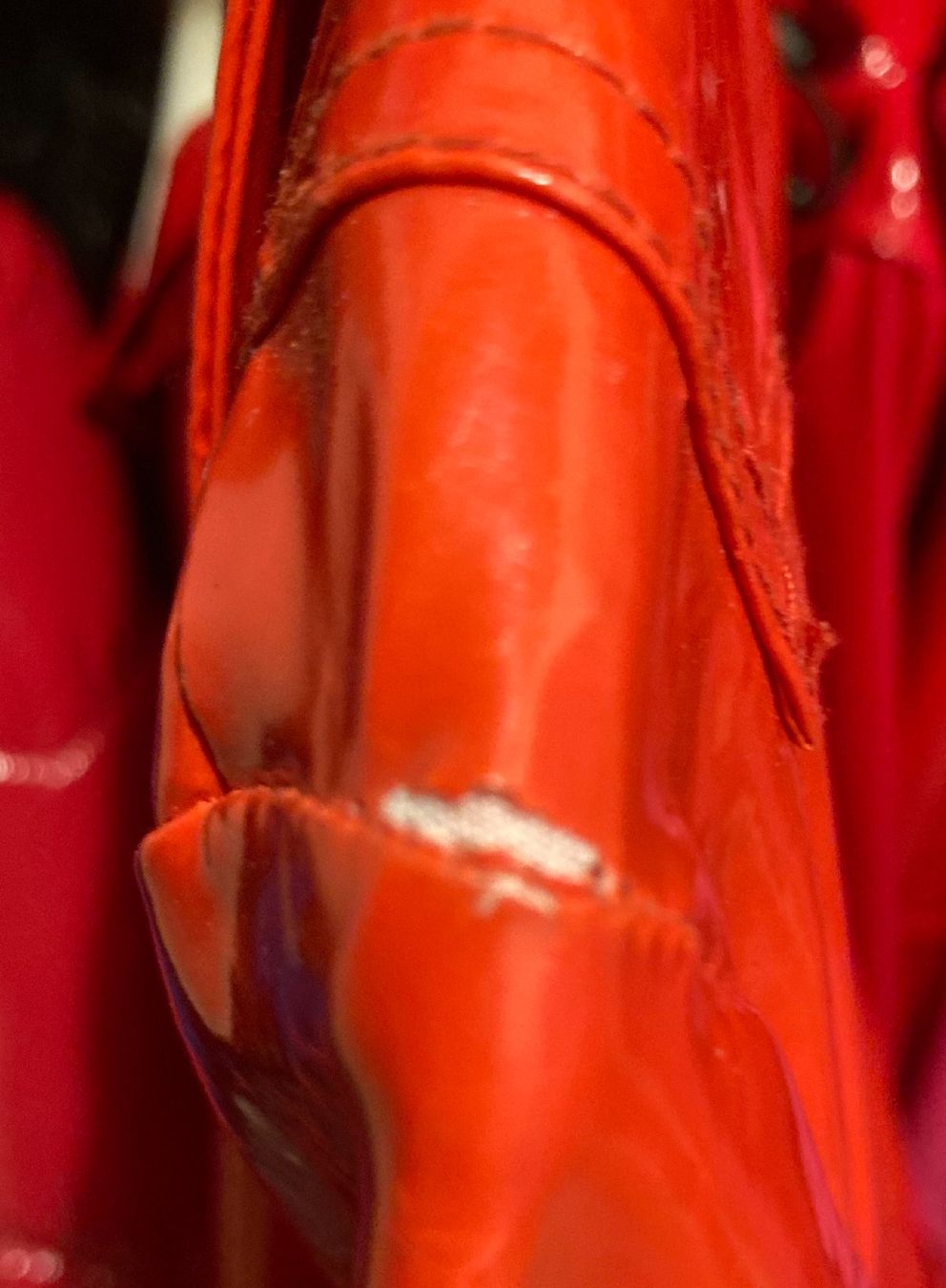 Giacche: rote Lackjacke Regenjacke von Actuelle  Gr. 38 – Usato da Münchenbuchsee venduto da lu-99 4
