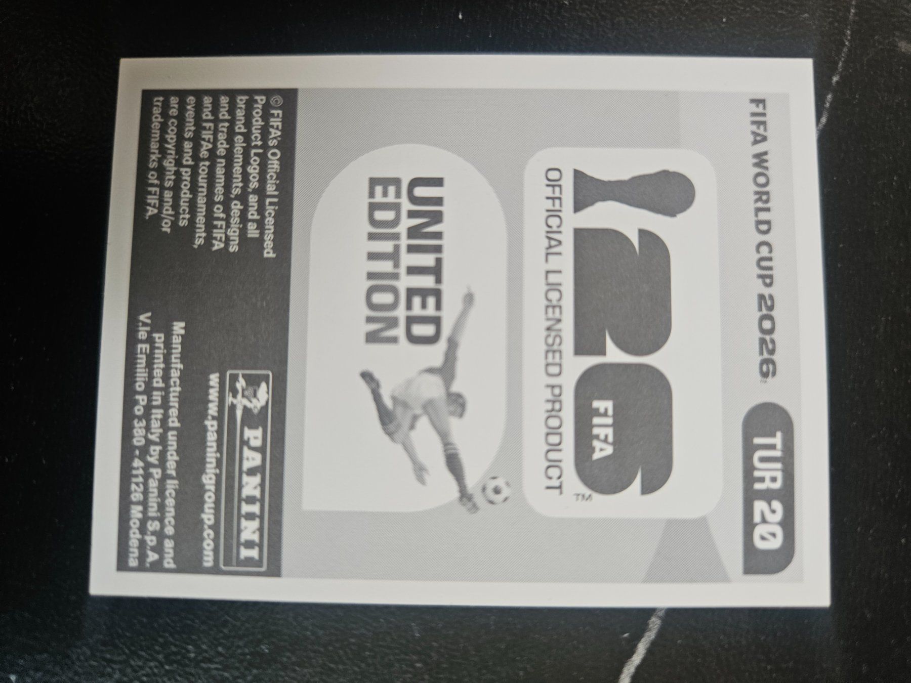 Panini Sammelbilder & Trading cards: TUR 20 – Gebraucht aus Würenlingen von Dinli 1