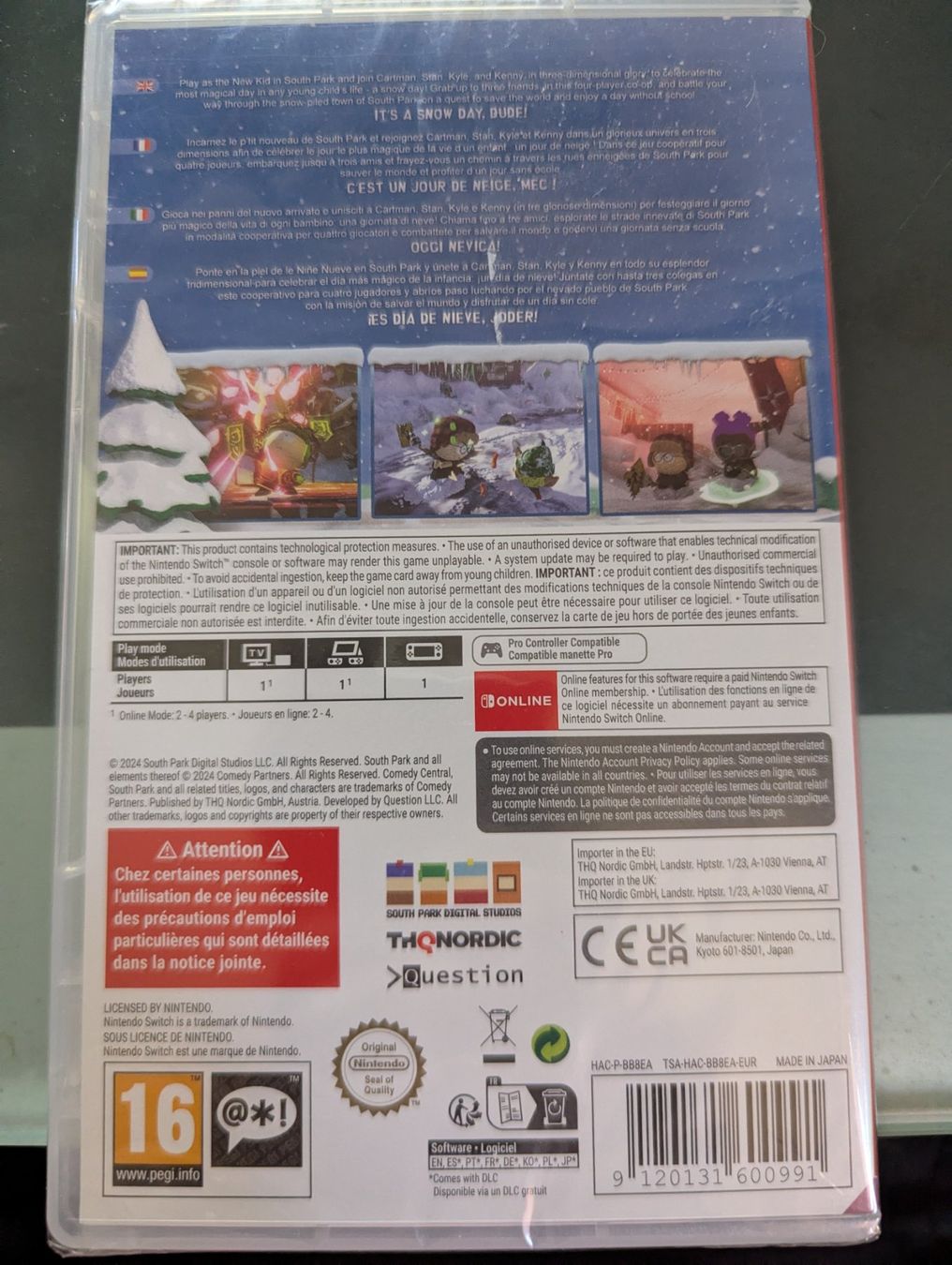 Nintendo Spiele: South Park: Snow Day!  Nintendo Switch – Neu und originalverpackt aus Seseglio von Stebu74 1