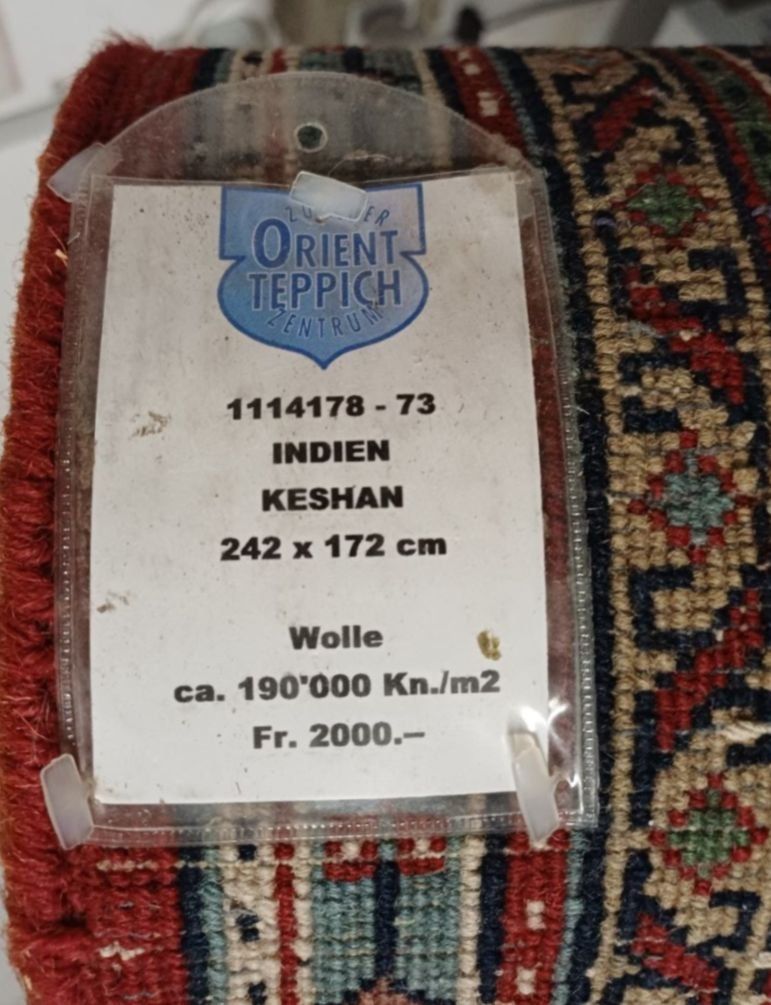 Teppiche: Indischer Wollteppich Keshan – Gebraucht aus Bern von Elena1965 1
