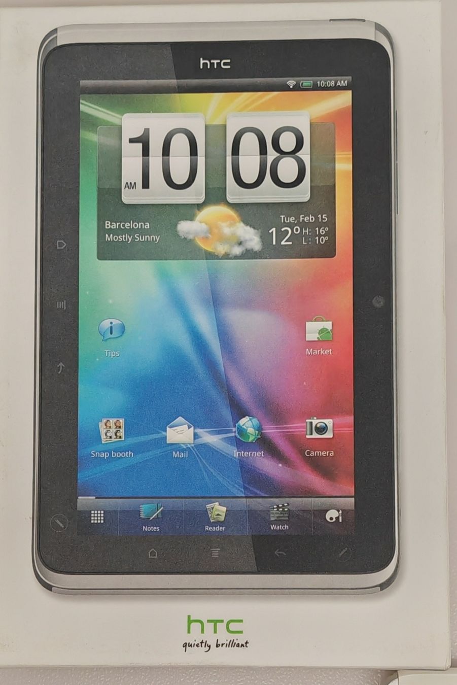 HTC Tablet PC: HTC Flyer Tablet mit Hülle, guter Zustand – Usato da Rheinsulz venduto da Dred 2