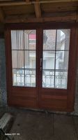 Porte en bois massif