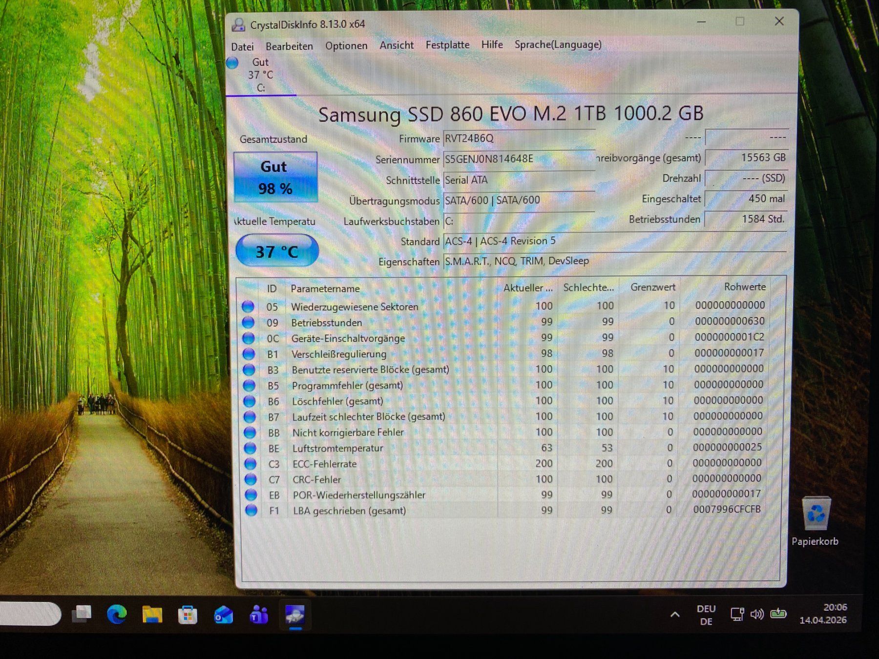 Dell Notebook: Dell Precision 5530, 32GB, 1TB SSD, Win 11 Pro 64Bit – Usato da Langwiesen venduto da Restposten-24 8